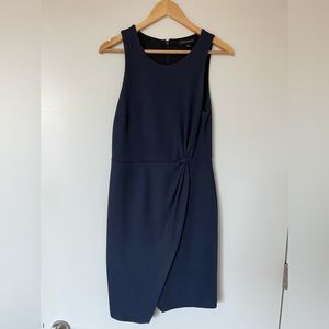 Navy blue banana republic dress size 4